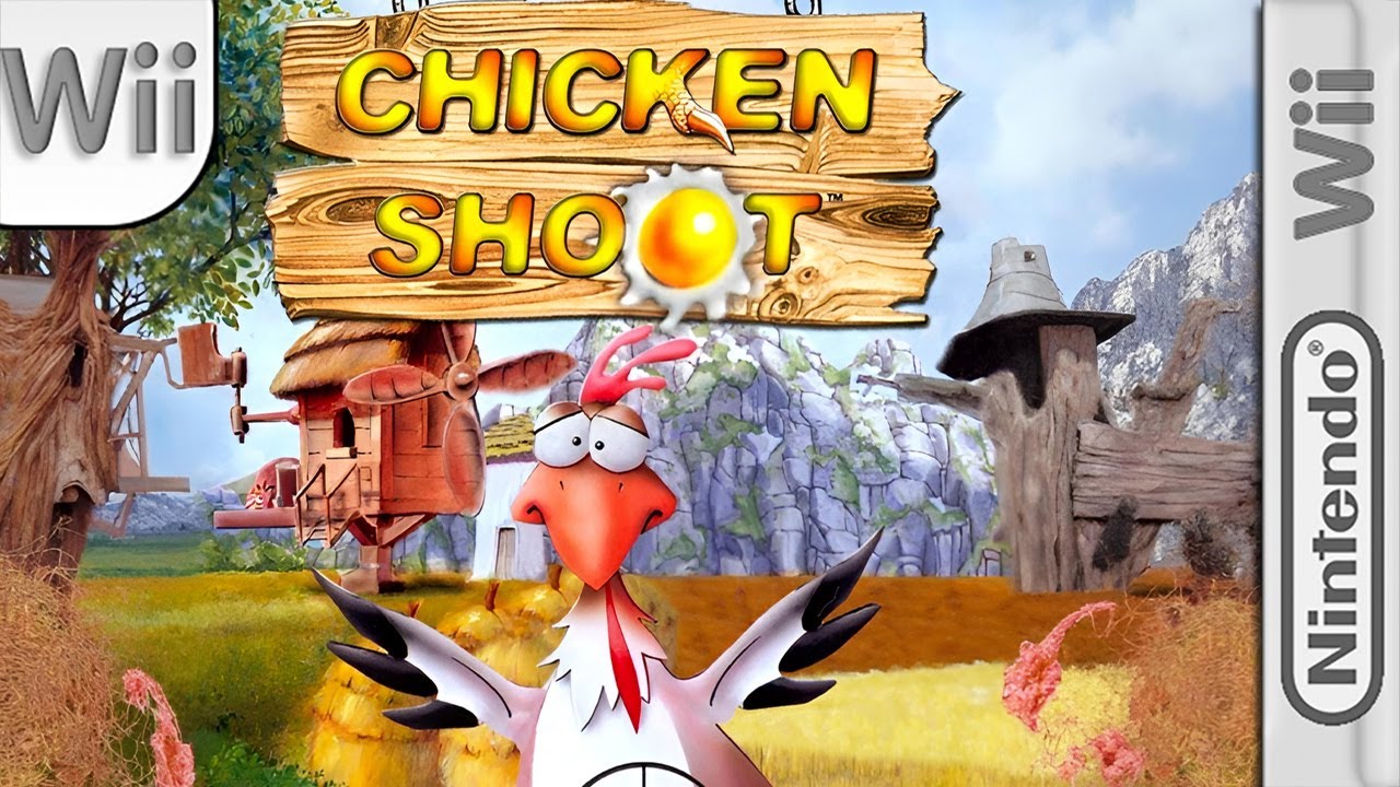 Cartoon-chicken-surrounded-by-golden-coins